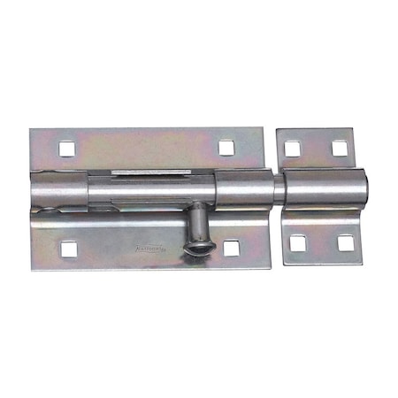 National Hardware National Hardware 5 in. L Zinc-Plated Steel Heavy Duty Barrel Bolt 1 pk N151-118